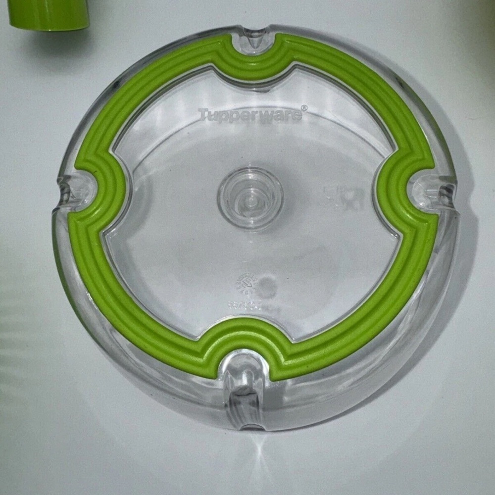 Tupperware Quick Chef Pro System Manual Travel Food Processor Chopper green - Picture 10 of 11